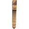 Ekena Millwork Merced Arts & Crafts Smooth Bracket, Western Red Cedar, 3 1/2"W x 22"D x 26"H BKT04X22X26MRC03SWR - alternate 3